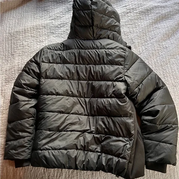 Abercrombie Big Kid black thick Puffer Coat 15/16